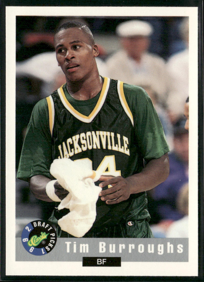 Tim Burroughs 1992 Classic Draft Picks #62