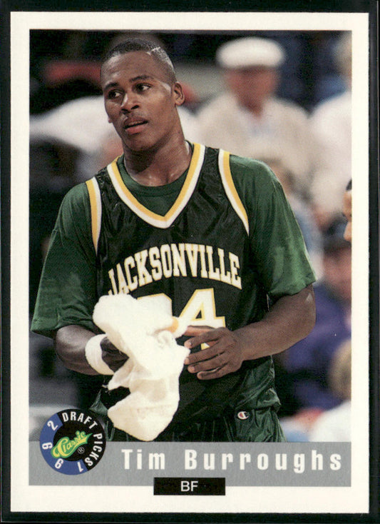 Tim Burroughs 1992 Classic Draft Picks #62