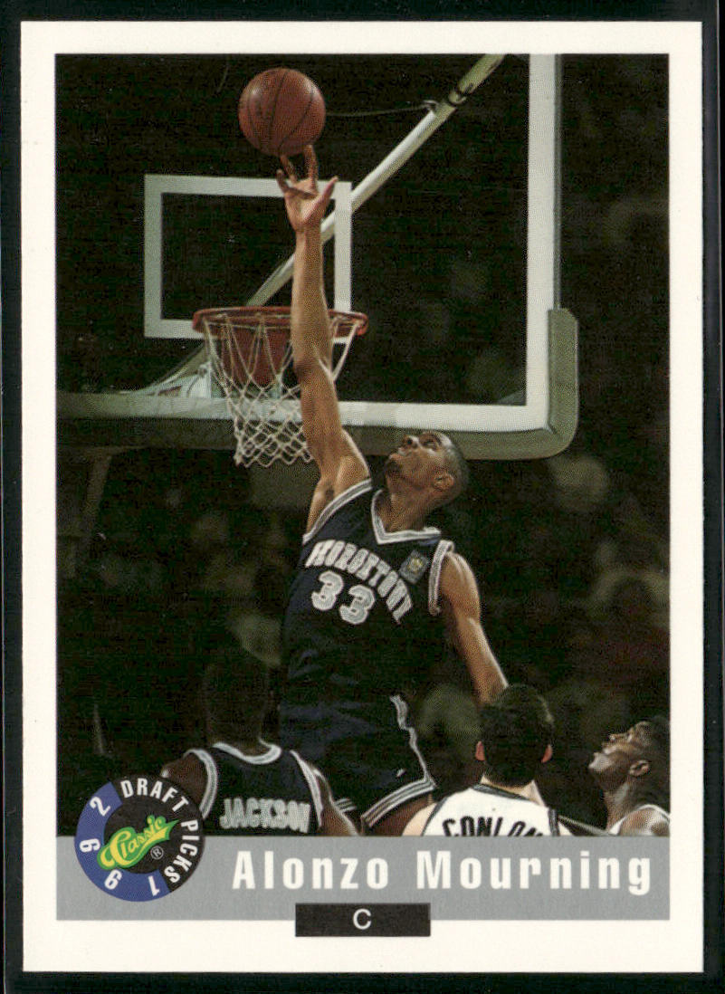 Alonzo Mourning 1992 Classic Draft Picks #60
