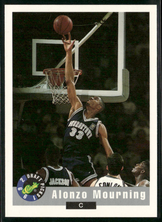 Alonzo Mourning 1992 Classic Draft Picks #60