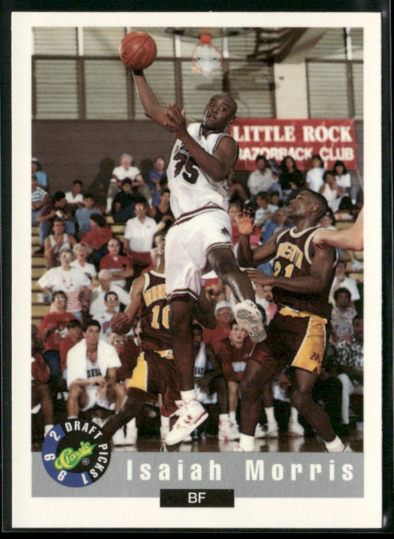 Isaiah Morris 1992 Classic Draft Picks #54