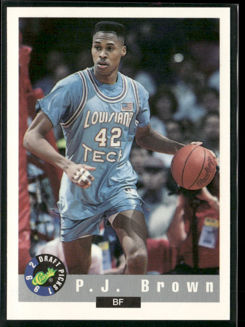 P.J. Brown 1992 Classic Draft Picks #51