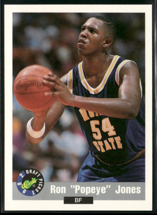 Ron "Popeye" Jones 1992 Classic Draft Picks #50