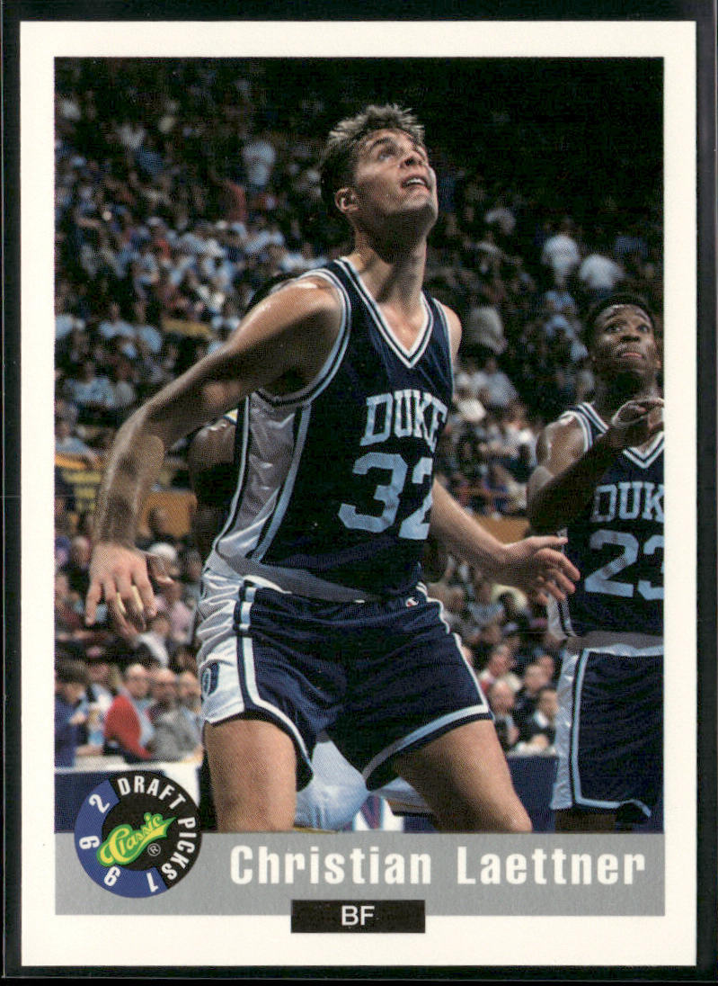 Christian Laettner 1992 Classic Draft Picks #43