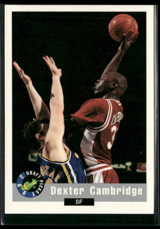 Dexter Cambridge 1992 Classic Draft Picks #38 Texas Longhorns