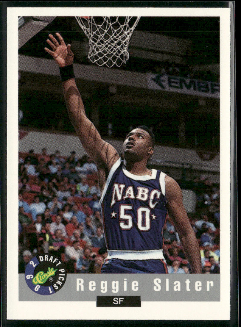 Reggie Slater 1992 Classic Draft Picks #35 Wyoming Cowboys