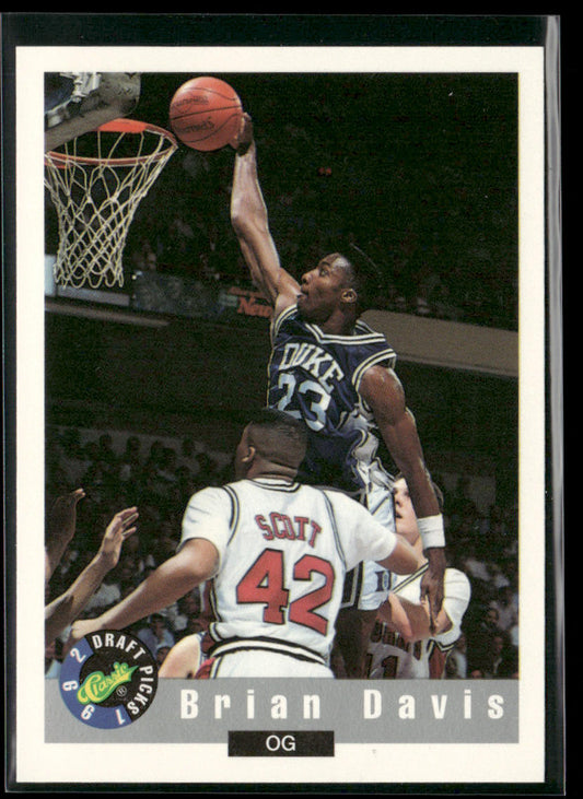 Brian Davis 1992 Classic Draft Picks #27