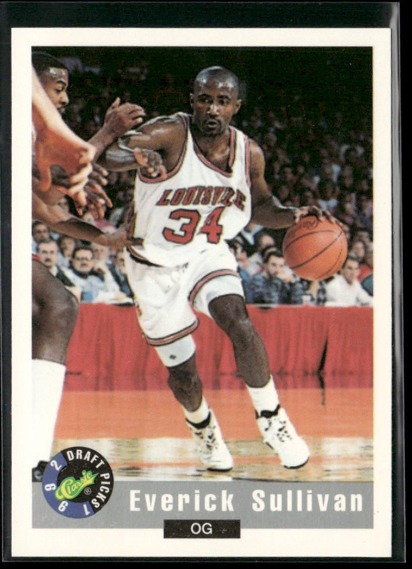 Everick Sullivan 1992 Classic Draft Picks #26 Louisville Cardinals