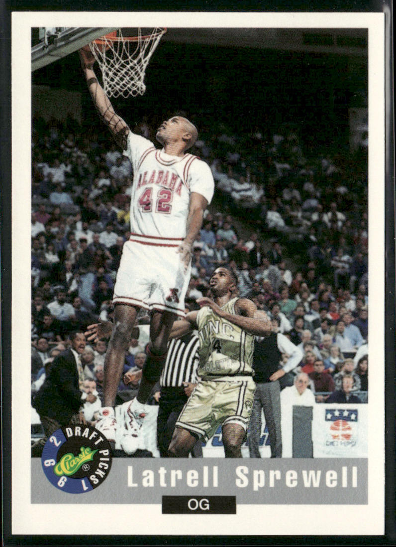 Latrell Sprewell 1992 Classic Draft Picks #21