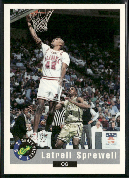 Latrell Sprewell 1992 Classic Draft Picks #21