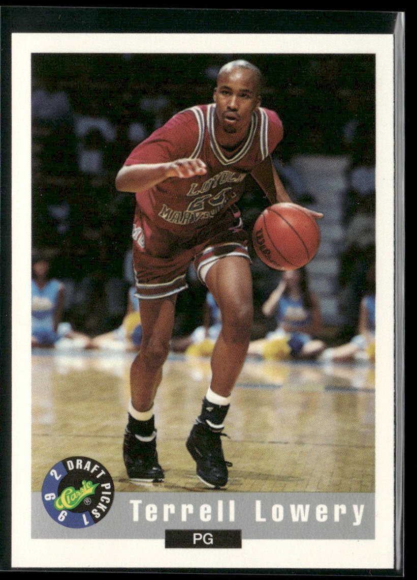 Terrell Lowery 1992 Classic Draft Picks #8 Loyola Marymount Lions