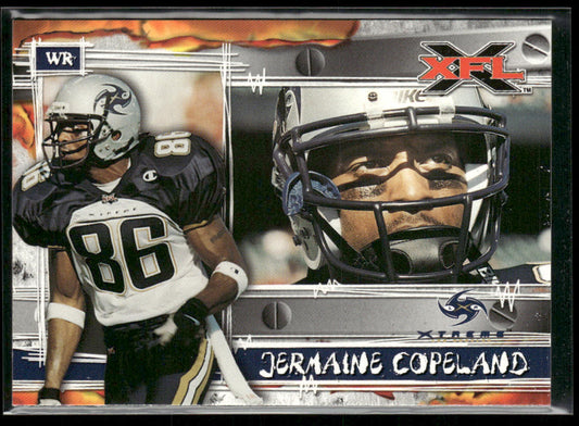 Jeremaine Copeland 2001 Topps XFL #24 Los Angeles Xtreme