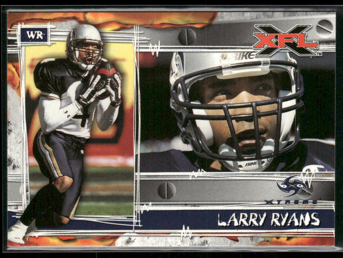 Larry Ryans 2001 Topps XFL #33 Los Angeles Xtreme