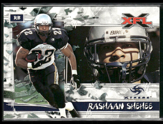 Rashaan Shehee 2001 Topps XFL #39 Los Angeles Xtreme