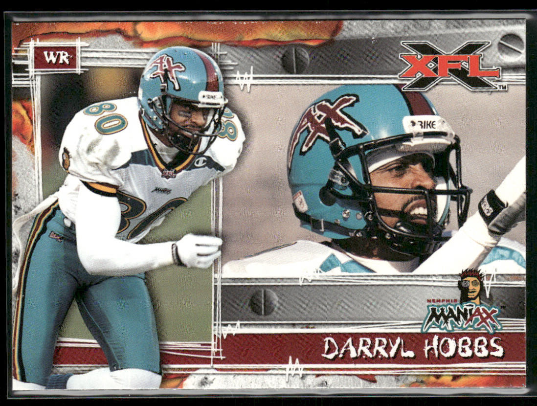 Daryl Hobbs 2001 Topps XFL #55 Memphis Maniax