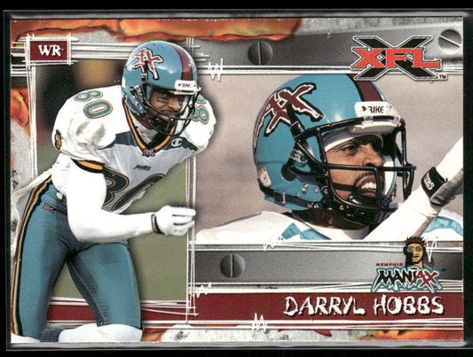 Daryl Hobbs 2001 Topps XFL #55 Memphis Maniax