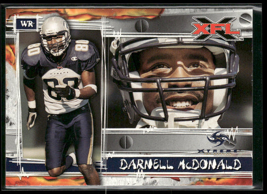 Darnell McDonald 2001 Topps XFL #66 Los Angeles Xtreme