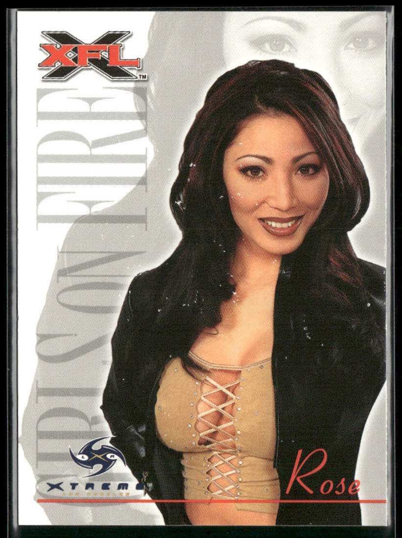 Rose 2001 Topps XFL #85 Los Angeles Xtreme