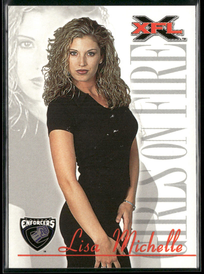 Lisa Michelle 2001 Topps XFL #87 Chicago Enforcers
