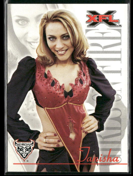 Tanisha 2001 Topps XFL #92 San Francisco Demons