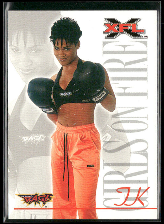 TK 2001 Topps XFL #94 Orlando Rage