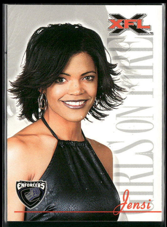 Jensi 2001 Topps XFL #95 Chicago Enforcers