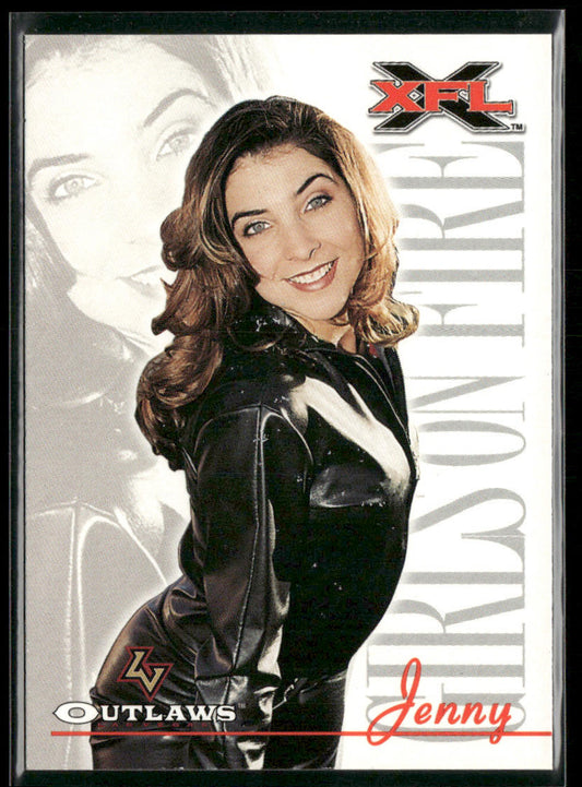 Jenny 2001 Topps XFL #96 Las Vegas Outlaws
