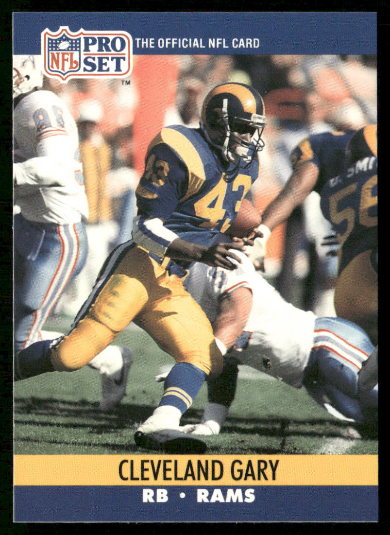 Cleveland Gary 1990 Pro Set #761 Los Angeles Rams