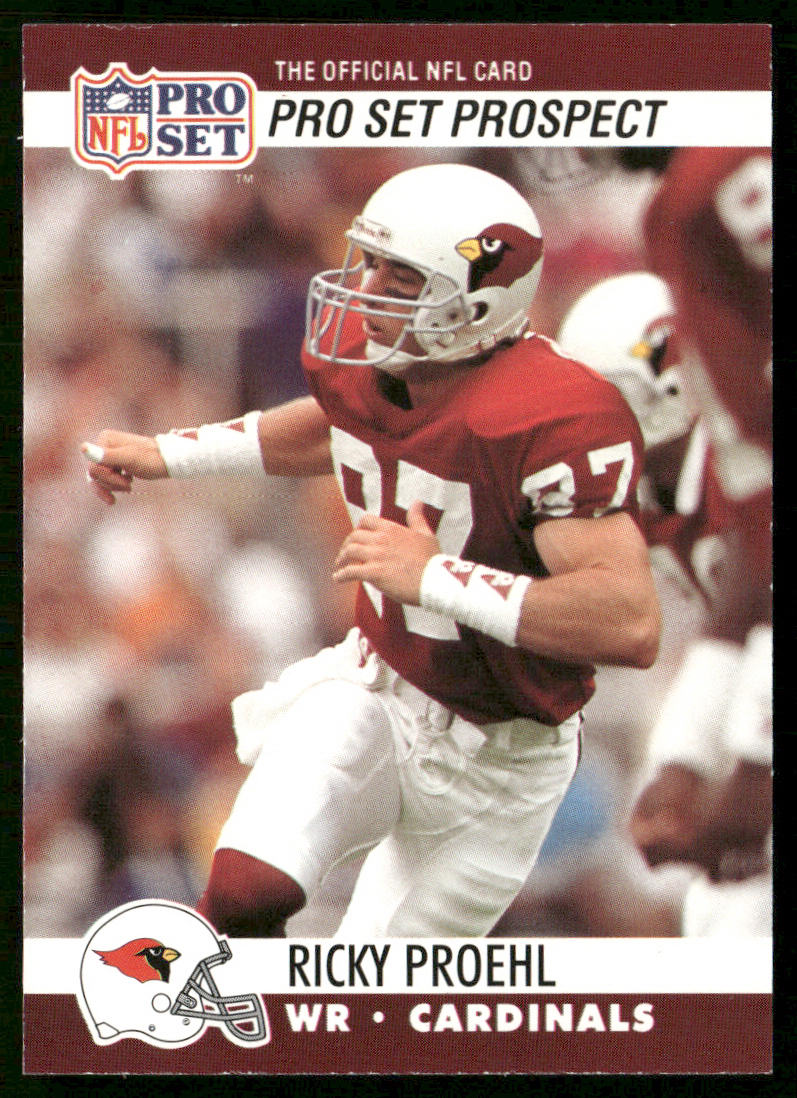 Ricky Proehl 1990 Pro Set #773 RC Phoenix Cardinals