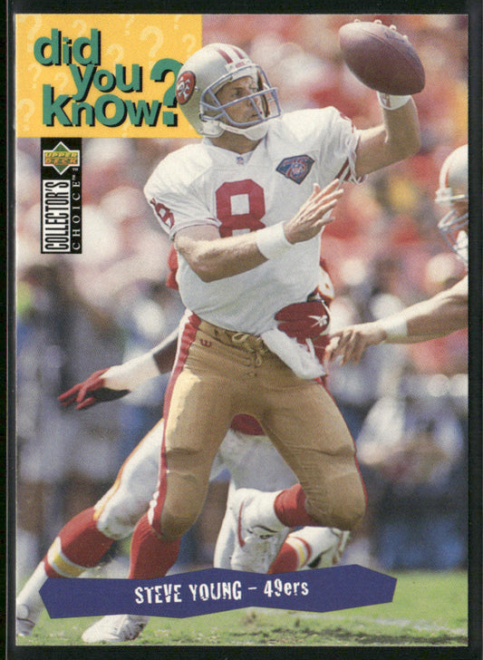 Steve Young 1995 Collector's Choice #43 San Francisco 49ers