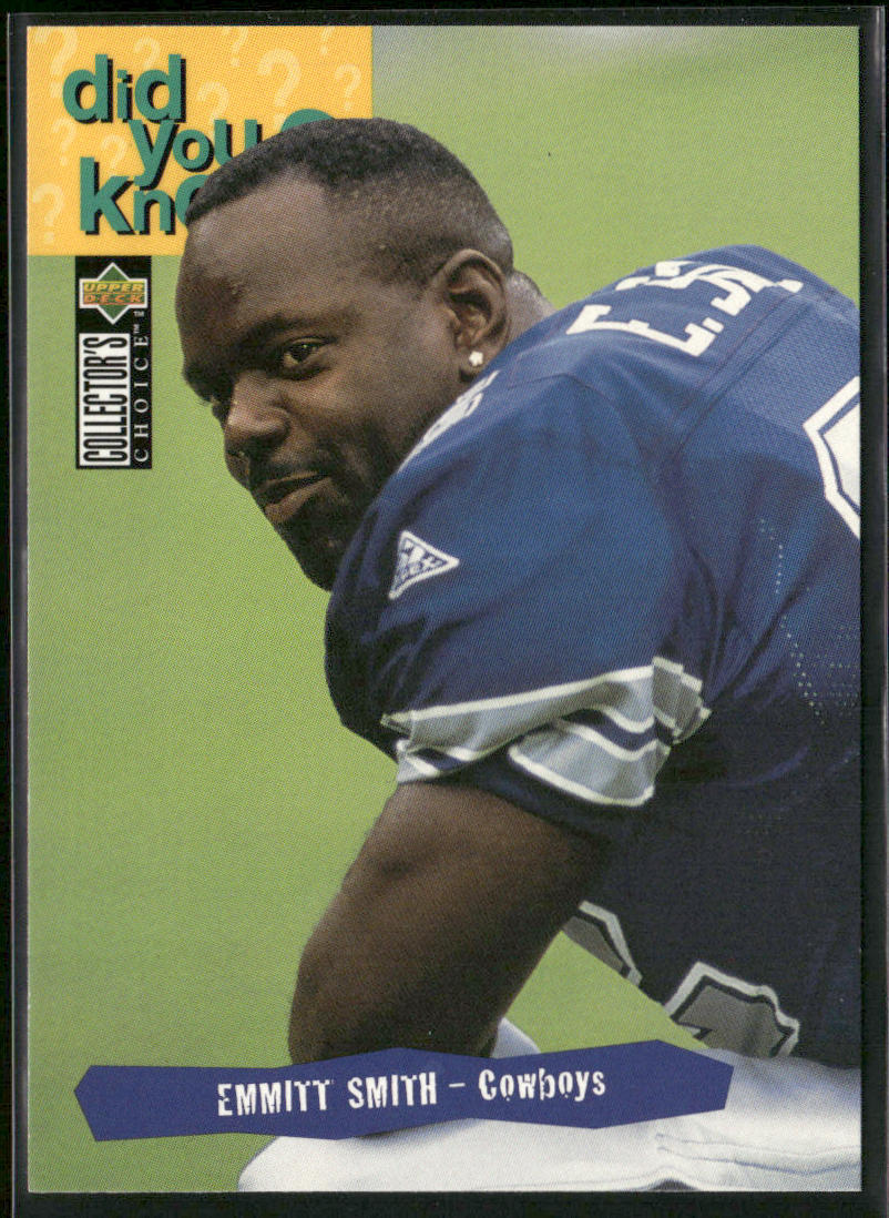 Emmitt Smith 1995 Collector's Choice #50 Dallas Cowboys