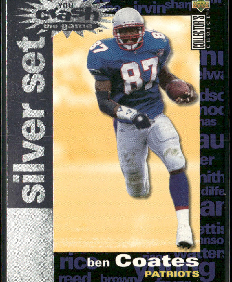 Ben Coates 1995 Collector's Choice You Crash the Game Silver Set Exchange #C26