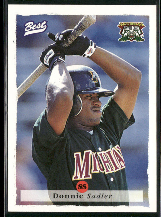 Donnie Sadler 1995 Best #7 Michigan Battle Cats