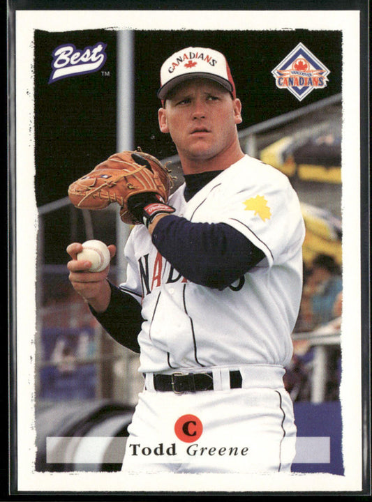 Todd Greene 1995 Best #9 Vancouver Canadians