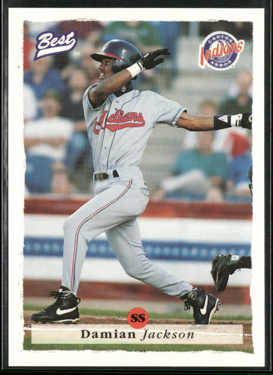 Damian Jackson 1995 Best #14 Canton-Akron Indians