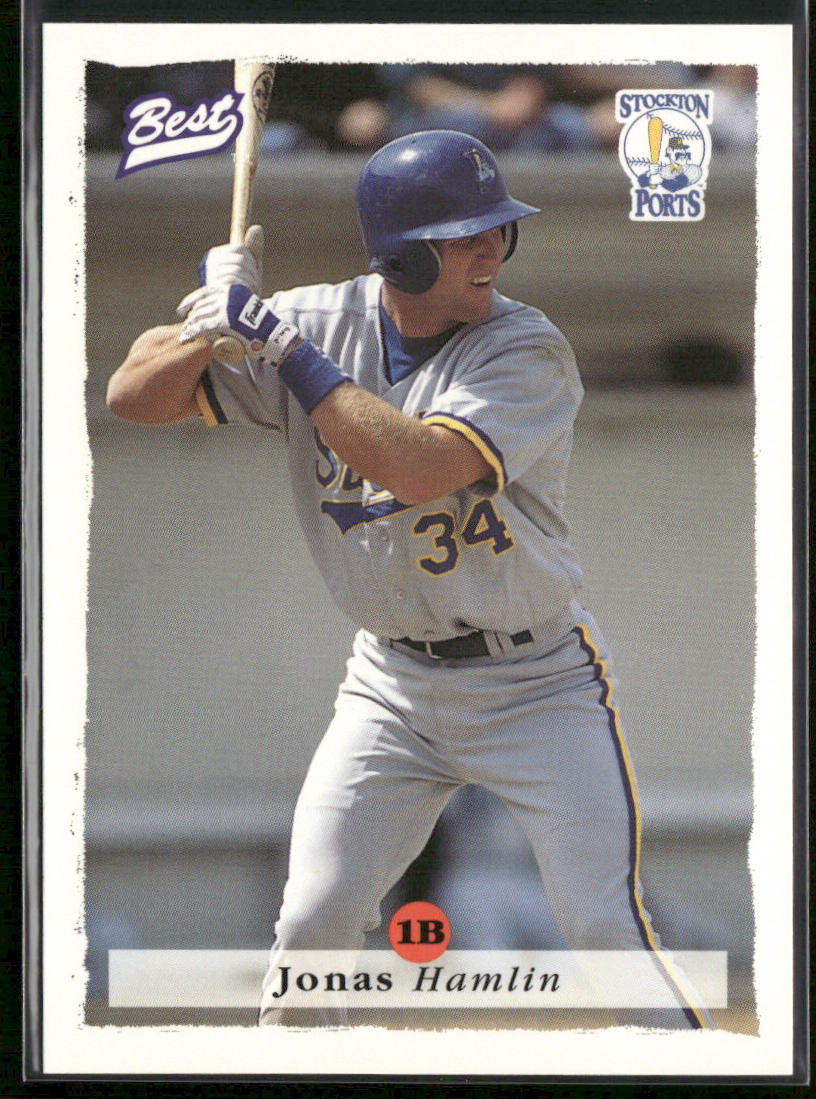 Jonas Hamlin 1995 Best #27 Stockton Ports