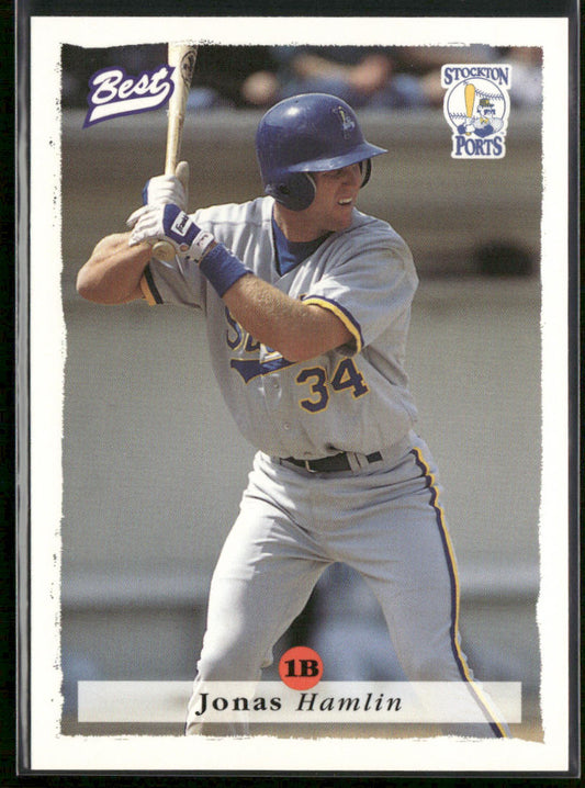 Jonas Hamlin 1995 Best #27 Stockton Ports