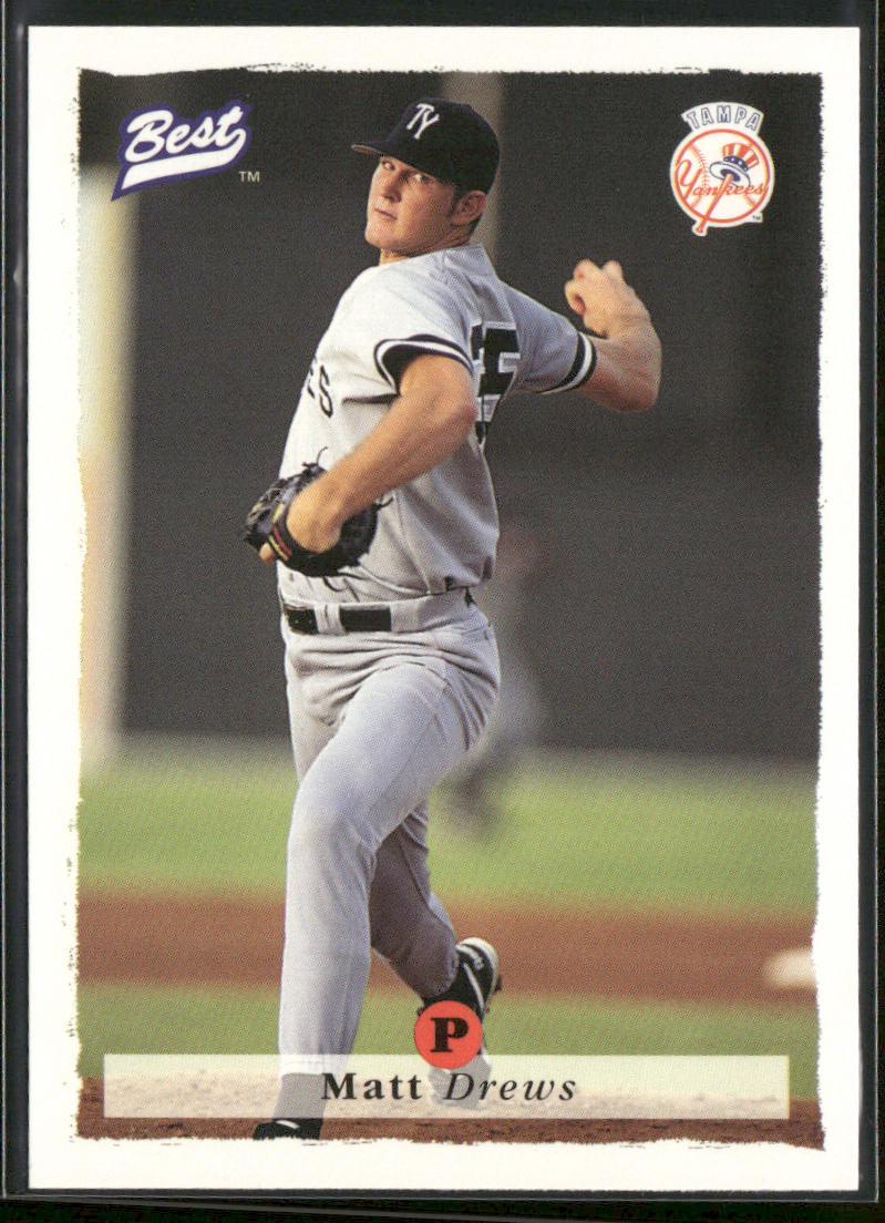 Matt Drews 1995 Best #35 Tampa Yankees