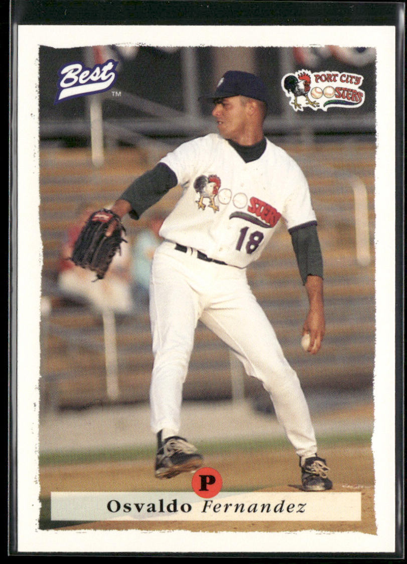 Osvaldo Fernandez 1995 Best #43 Port City Roosters