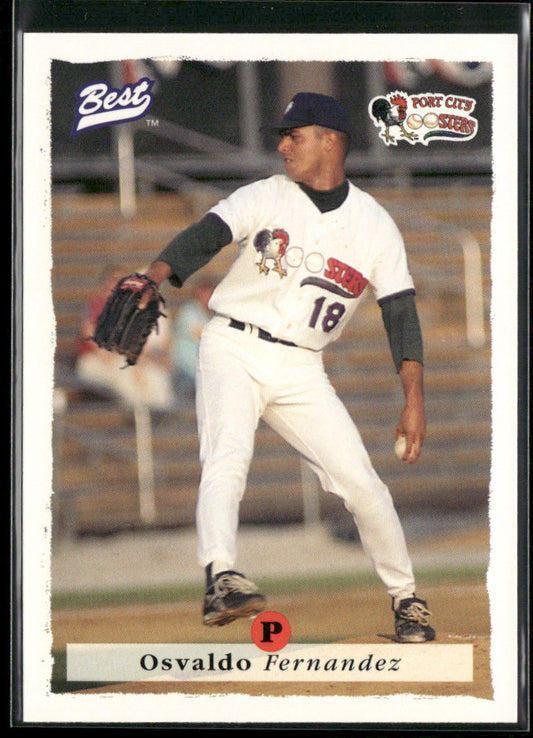Osvaldo Fernandez 1995 Best #43 Port City Roosters