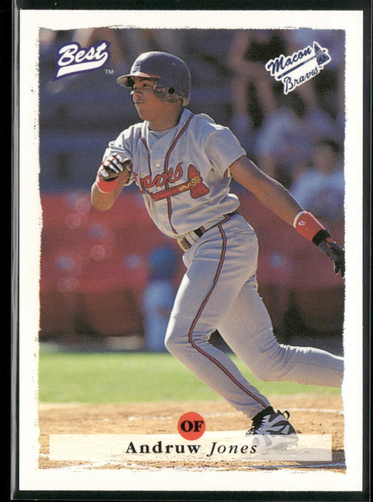 Andruw Jones 1995 Best #50 Macon Braves