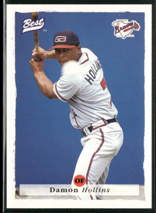 Damon Hollins 1995 Best #51 Greenville Braves