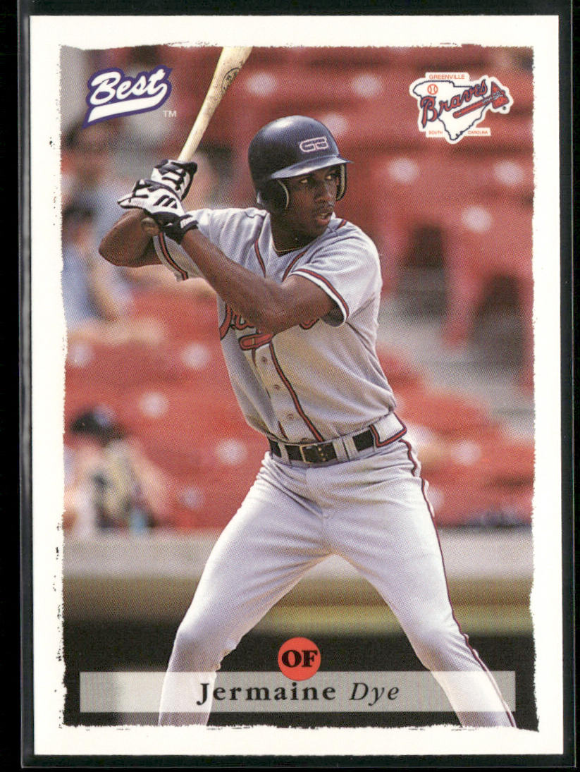 Jermaine Dye 1995 Best #52 Greenville Braves
