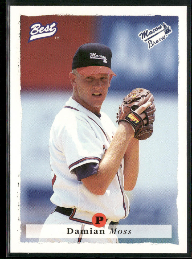 Damian Moss 1995 Best #55 Macon Braves