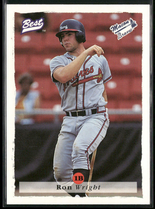 Ron Wright 1995 Best #56 Macon Braves