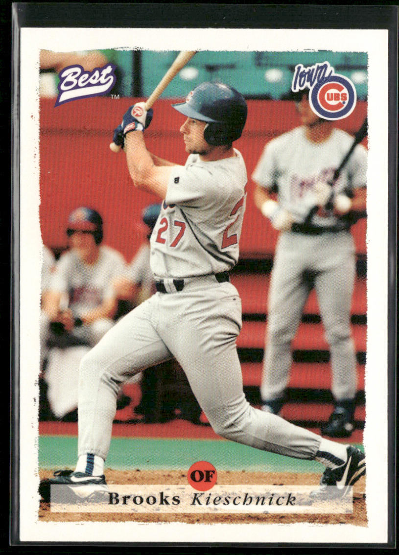 Brooks Kieschnick 1995 Best #57 Iowa Cubs