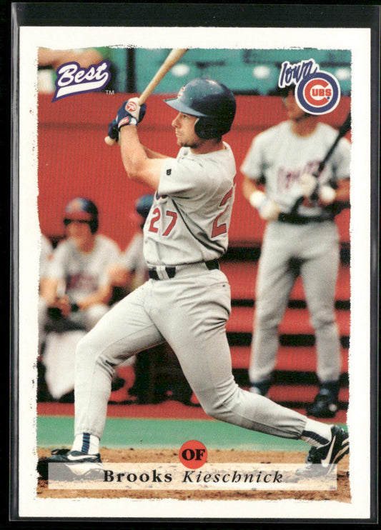 Brooks Kieschnick 1995 Best #57 Iowa Cubs