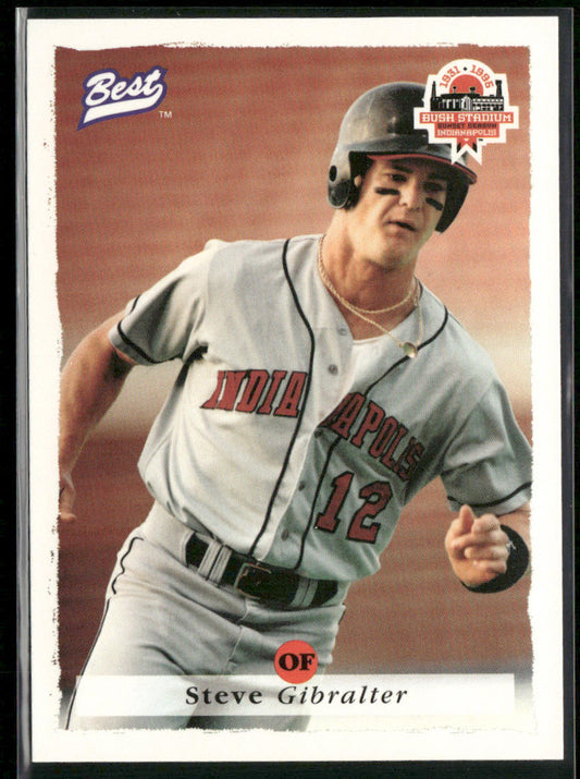Steve Gibralter 1995 Best #62 Indianapolis Indians