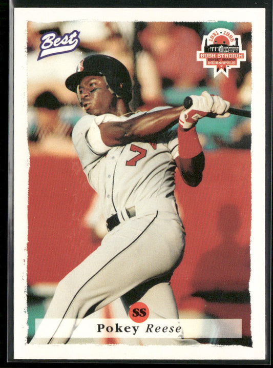 Pokey Reese 1995 Best #63 Indianapolis Indians