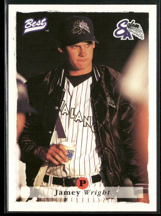 Jamey Wright 1995 Best #66 Salem Avalanche